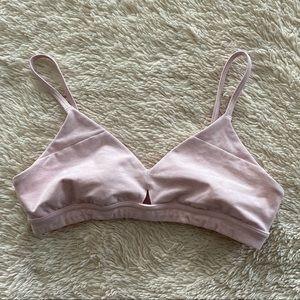 AloSoft Pink Sports Bra